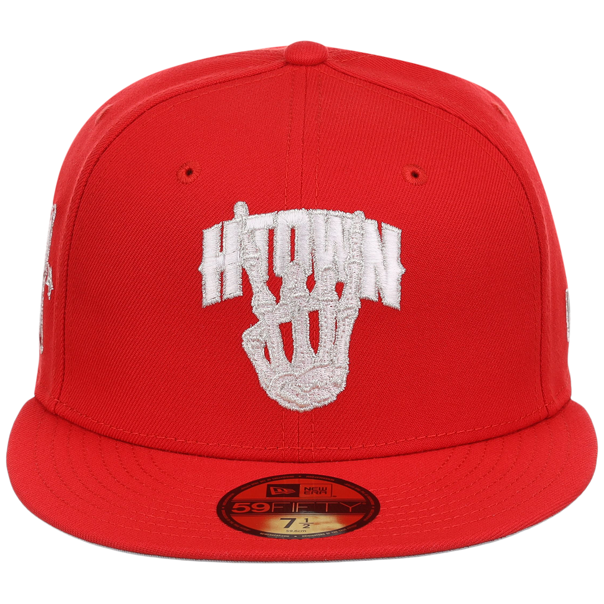 Houston Astros Houston Crown the City 'H-Town Skeleton' New Era 59FIFTY (Red/Red)