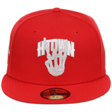 Houston Astros Houston Crown the City 'H-Town Skeleton' New Era 59FIFTY (Red/Red)