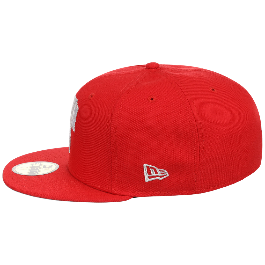 Houston Astros Houston Crown the City 'H-Town Skeleton' New Era 59FIFTY (Red/Red)