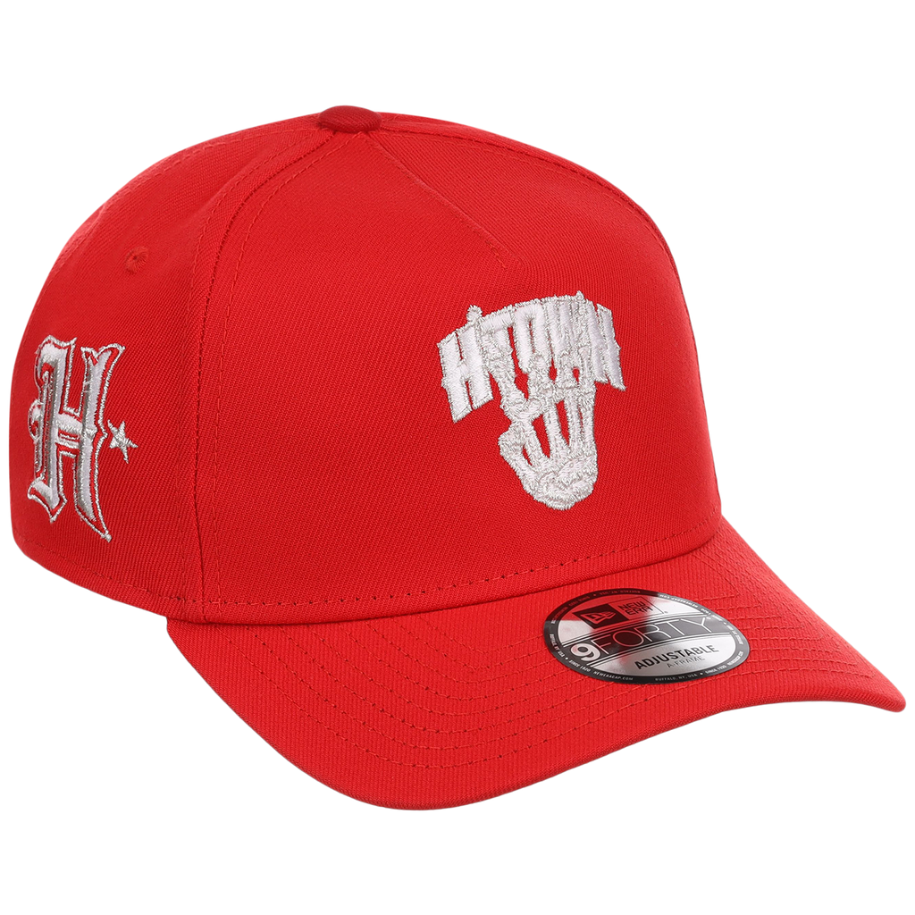 Houston Astros Houston Crown the City 'H-Town Skeleton' New Era 9FORTY (Red/Red)