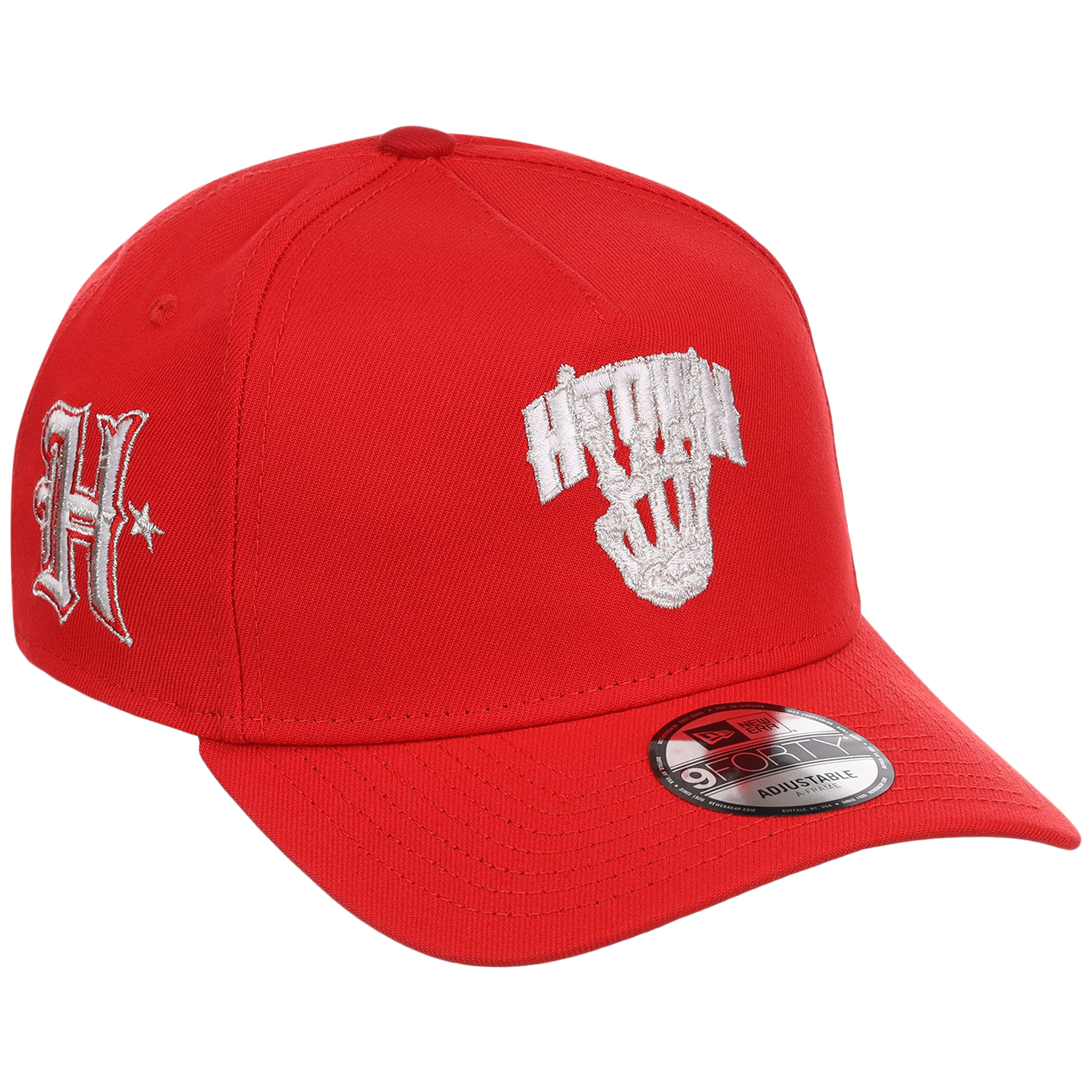 Houston Astros Houston Crown the City 'H-Town Skeleton' New Era 9FORTY (Red/Red)