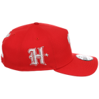 Houston Astros Houston Crown the City 'H-Town Skeleton' New Era 9FORTY (Red/Red)