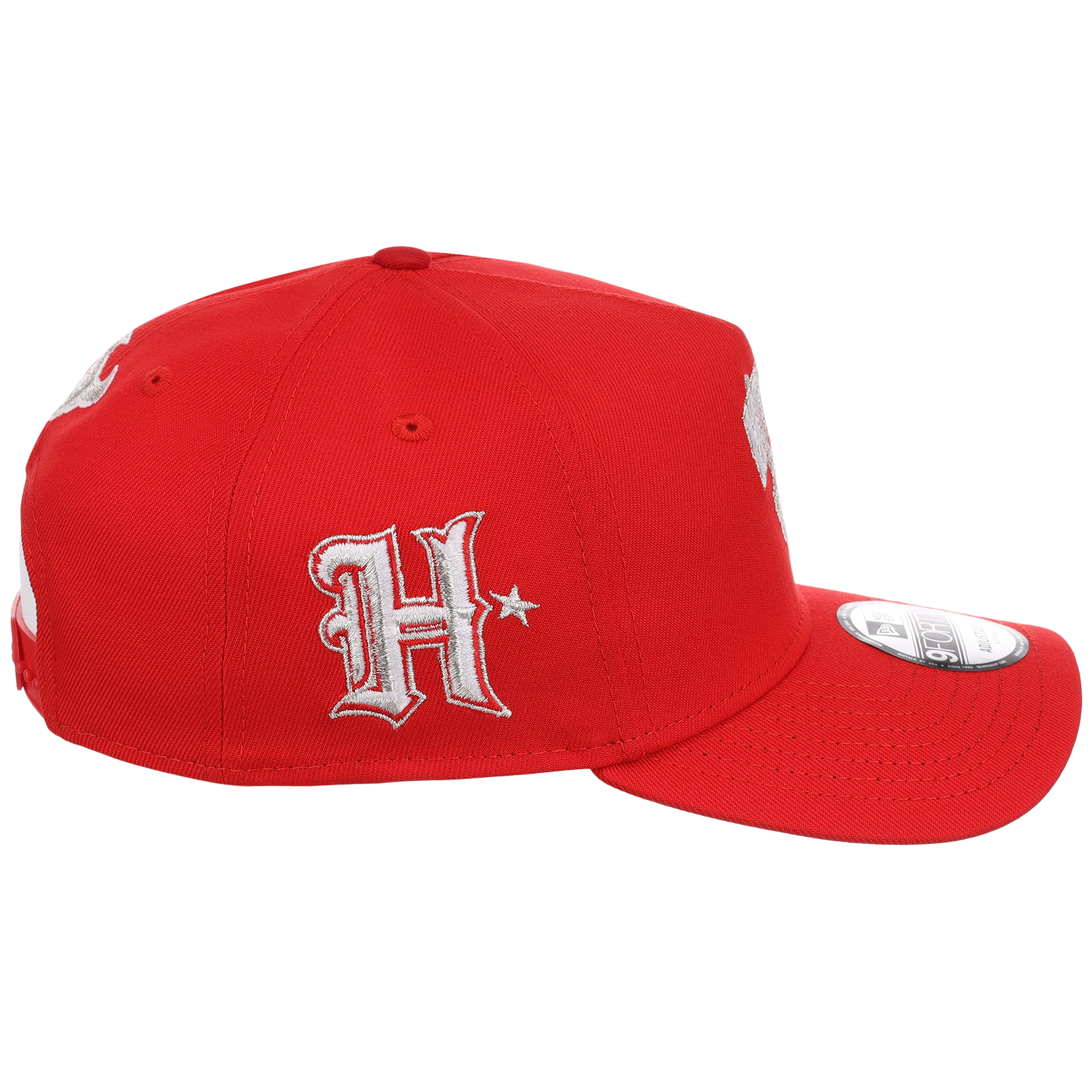 Houston Astros Houston Crown the City 'H-Town Skeleton' New Era 9FORTY (Red/Red)