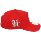 Houston Astros Houston Crown the City 'H-Town Skeleton' New Era 9FORTY (Red/Red)
