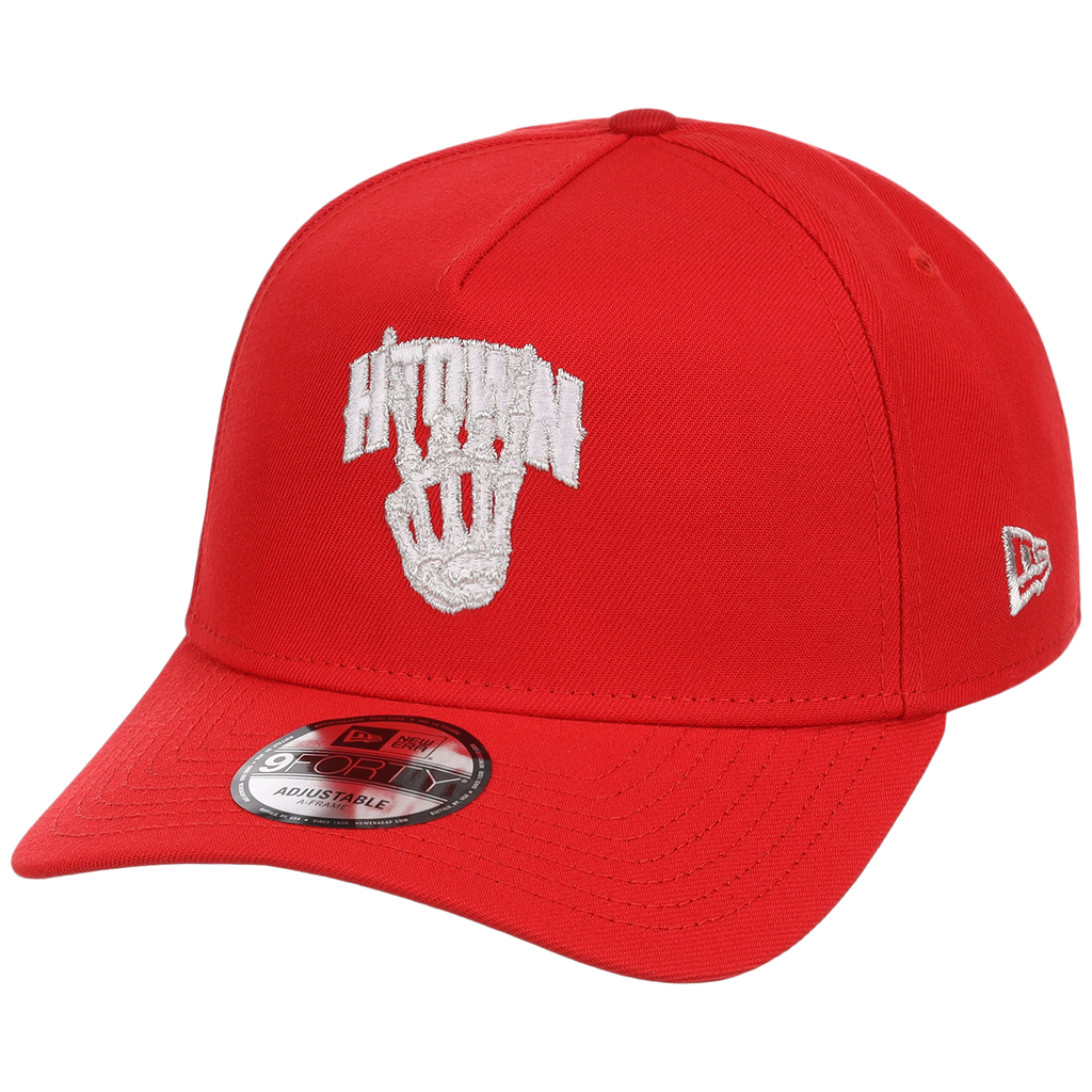 Houston Astros Houston Crown the City 'H-Town Skeleton' New Era 9FORTY (Red/Red)