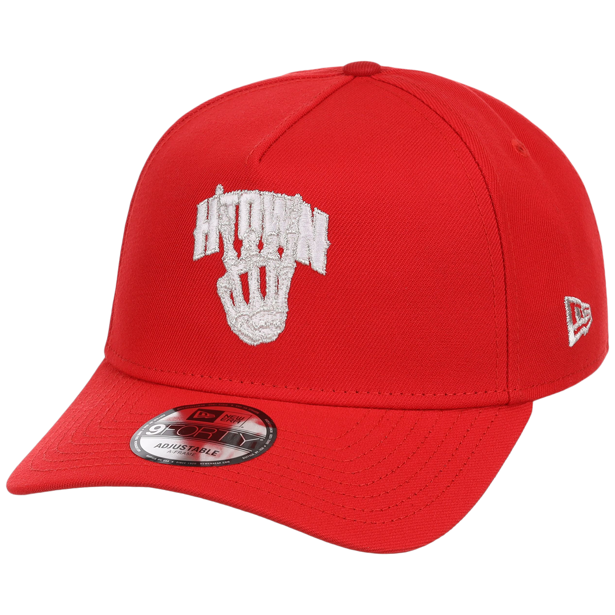 Houston Astros Houston Crown the City 'H-Town Skeleton' New Era 9FORTY (Red/Red)