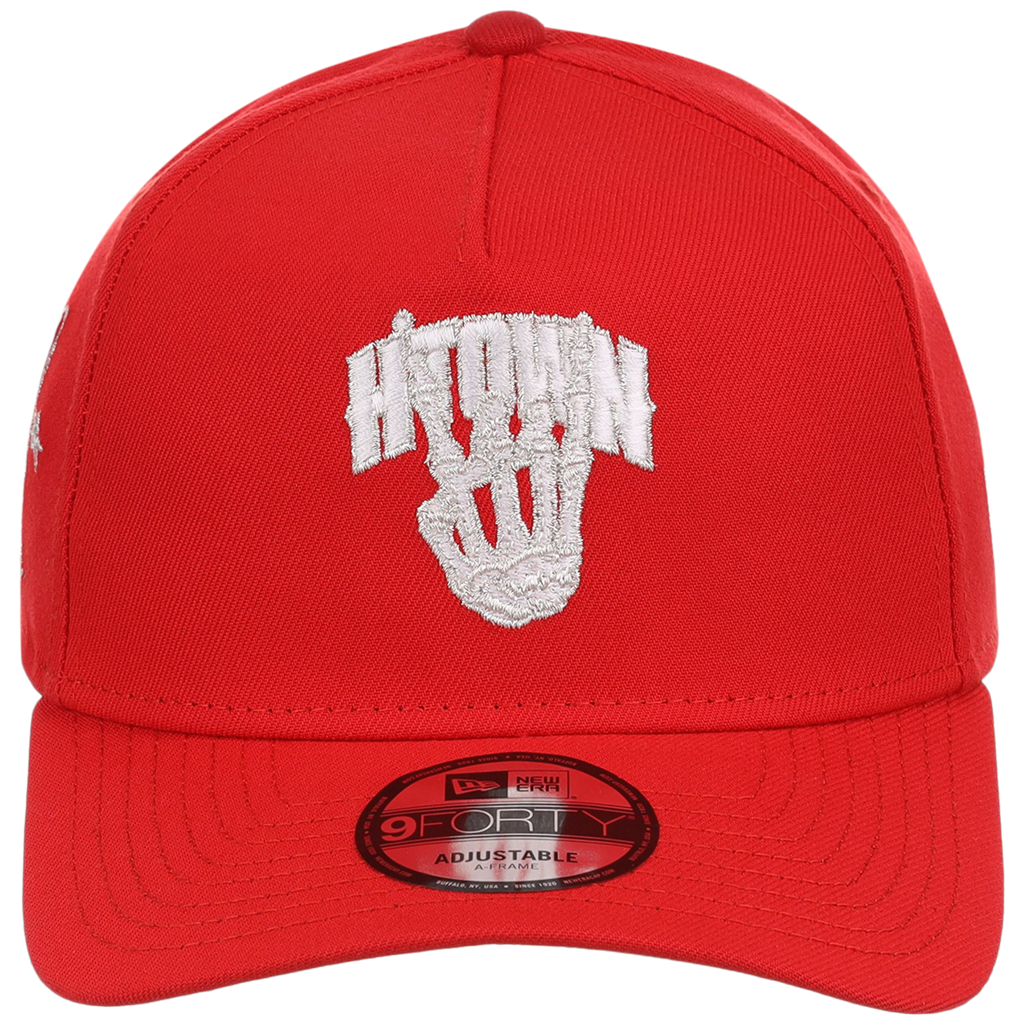 Houston Astros Houston Crown the City 'H-Town Skeleton' New Era 9FORTY (Red/Red)
