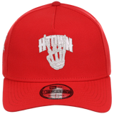 Houston Astros Houston Crown the City 'H-Town Skeleton' New Era 9FORTY (Red/Red)