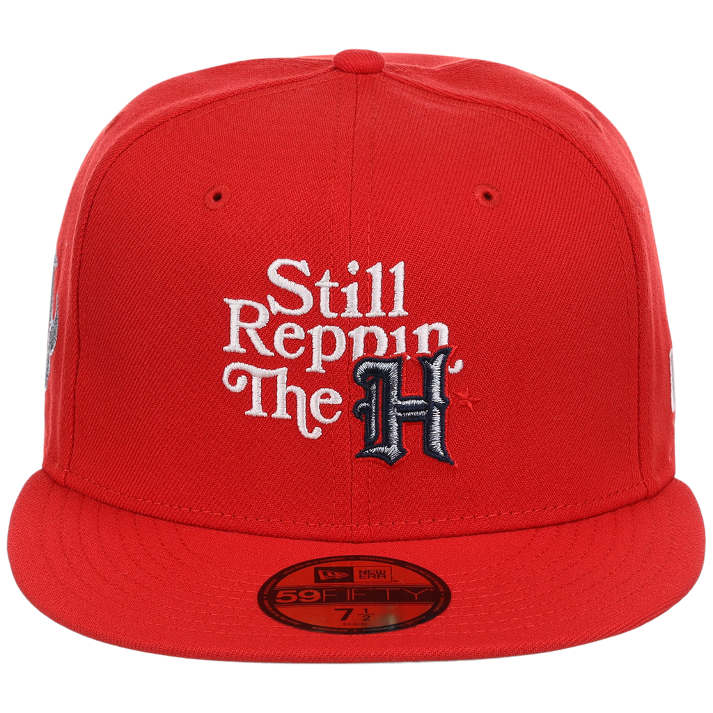 Houston Texans 'Still Reppin' (Red/Red) Houston Crown the City New Era 59FIFTY