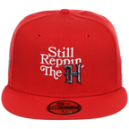 Houston Texans 'Still Reppin' (Red/Red) Houston Crown the City New Era 59FIFTY