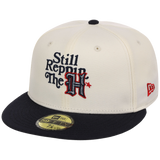 Houston Texans Houston Crown the City 'Still Reppin'' New Era 59FIFTY (Chrome/Navy)