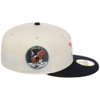 Houston Astros Houston Crown the City 'Spaceship' New Era 59FIFTY (Chrome/Navy)