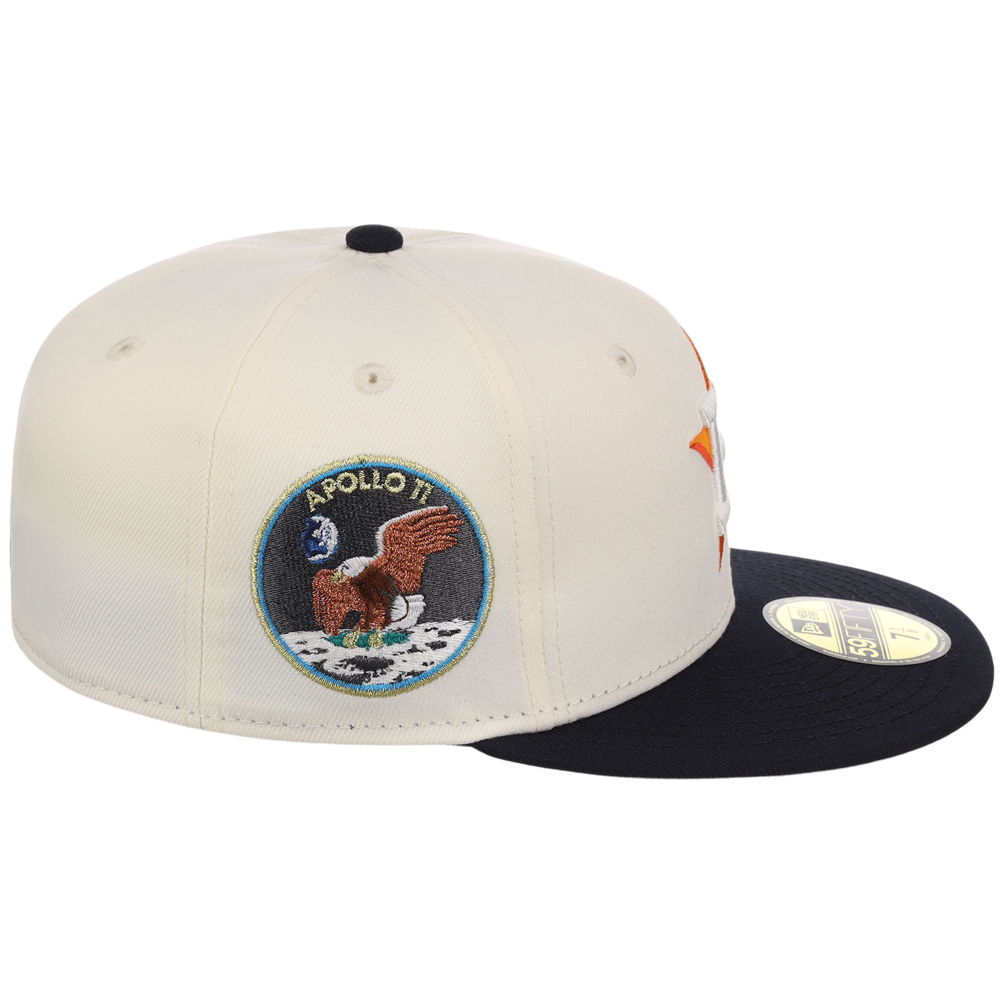 Houston Astros Houston Crown the City 'Spaceship' New Era 59FIFTY (Chrome/Navy)