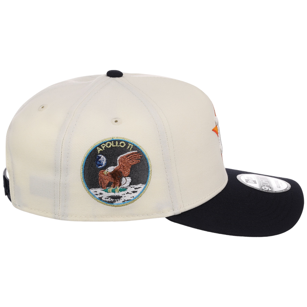 Houston Astros Houston Crown the City 'Spaceship' New Era 9FORTY (Chrome/Navy)