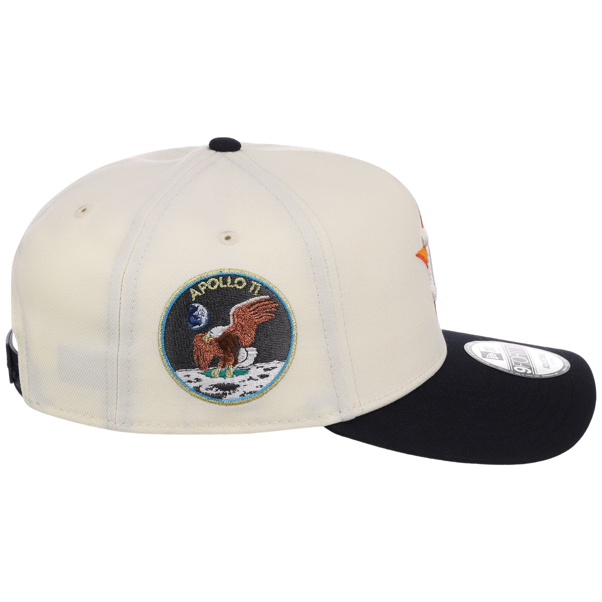Houston Astros Houston Crown the City 'Spaceship' New Era 9FORTY (Chrome/Navy)