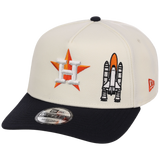 Houston Astros Houston Crown the City 'Spaceship' New Era 9FORTY (Chrome/Navy)