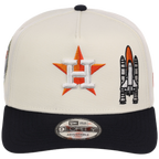 Houston Astros Houston Crown the City 'Spaceship' New Era 9FORTY (Chrome/Navy)