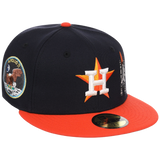 Houston Astros Houston Crown the City 'Spaceship' New Era 59FIFTY (Navy/Orange)