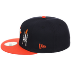 Houston Astros Houston Crown the City 'Spaceship' New Era 59FIFTY (Navy/Orange)