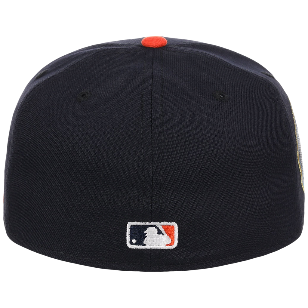 Houston Astros Houston Crown the City 'Spaceship' New Era 59FIFTY (Navy/Orange)