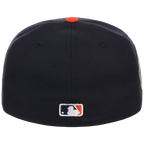 Houston Astros Houston Crown the City 'Spaceship' New Era 59FIFTY (Navy/Orange)