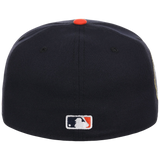Houston Astros Houston Crown the City 'Spaceship' New Era 59FIFTY (Navy/Orange)