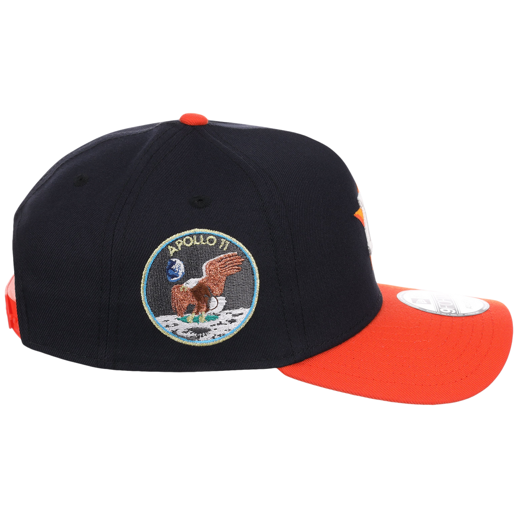Houston Astros Houston Crown the City 'Spaceship' New Era 9FORTY (Navy/Orange)