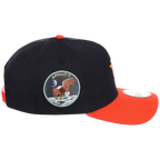 Houston Astros Houston Crown the City 'Spaceship' New Era 9FORTY (Navy/Orange)