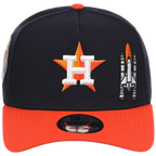 Houston Astros Houston Crown the City 'Spaceship' New Era 9FORTY (Navy/Orange)