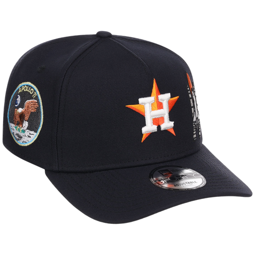 Houston Astros Houston Crown the City 'Spaceship' New Era 9FORTY (Navy/Navy)