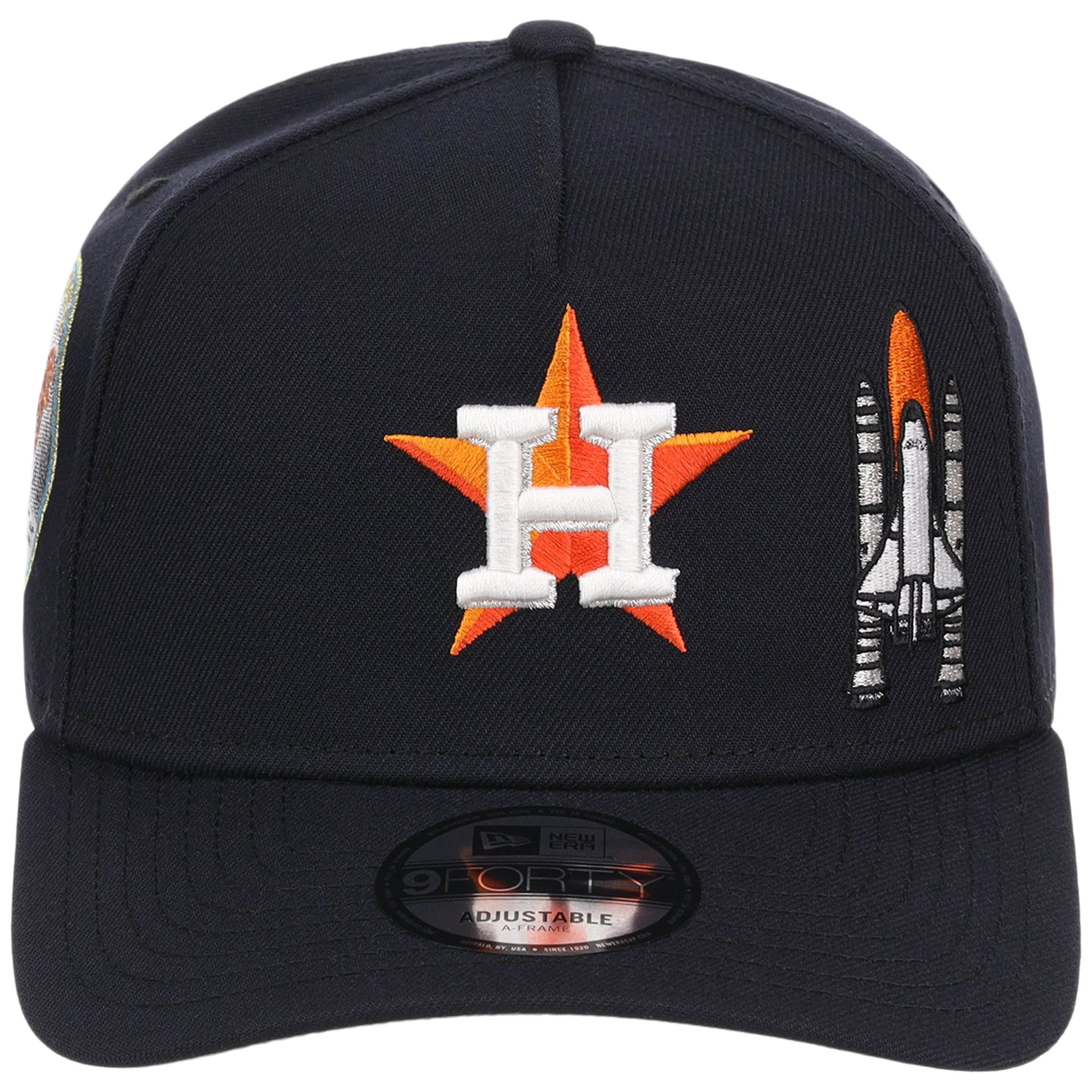 Houston Astros Houston Crown the City 'Spaceship' New Era 9FORTY (Navy/Navy)