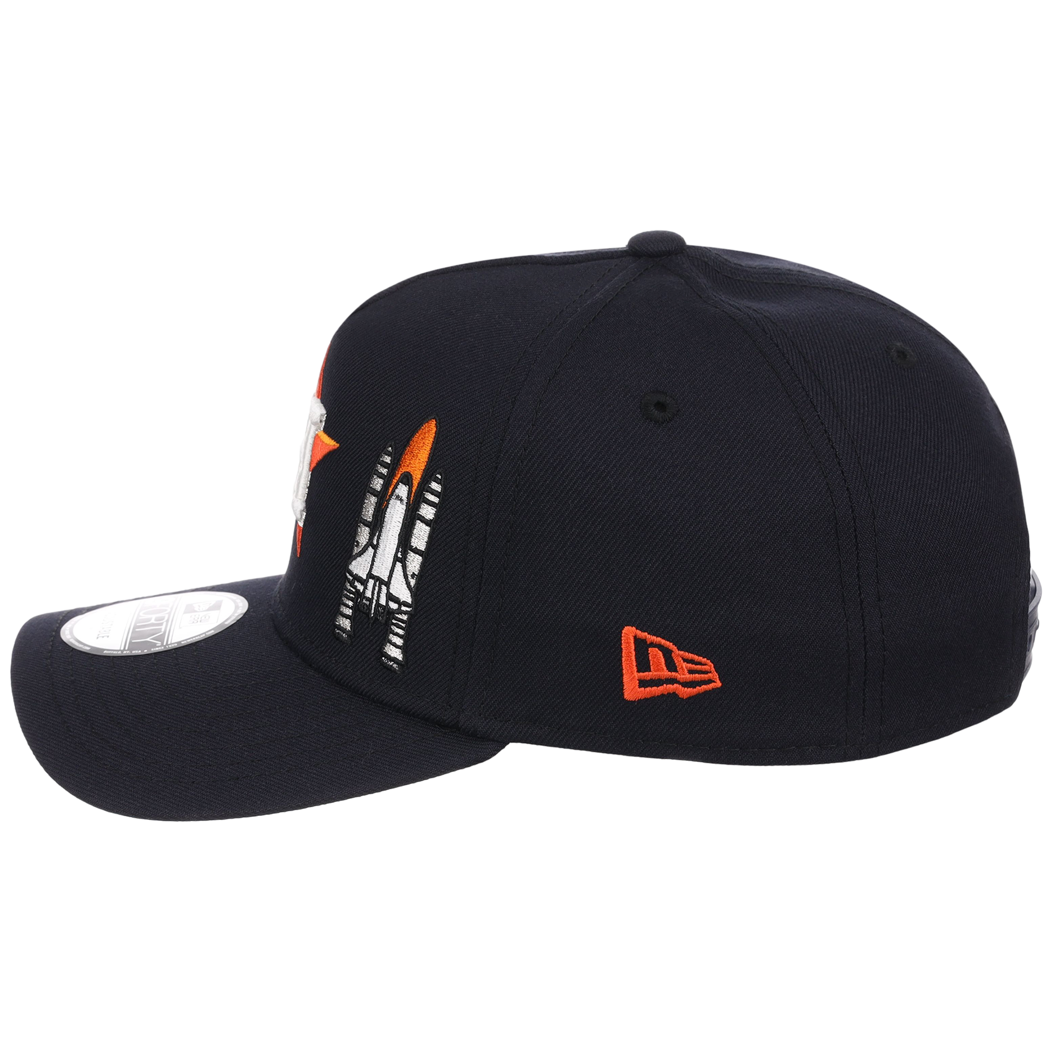Houston Astros Houston Crown the City 'Spaceship' New Era 9FORTY (Navy/Navy)
