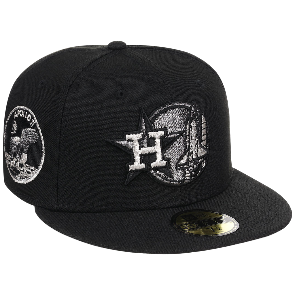 Houston Astros Houston Crown the City 'Space Shuttle' New Era 59FIFTY (Black/Black)