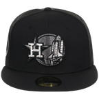 Houston Astros Houston Crown the City 'Space Shuttle' New Era 59FIFTY (Black/Black)