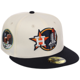 Houston Astros Houston Crown the City 'Space Shuttle' New Era 59FIFTY (Chrome/Navy)