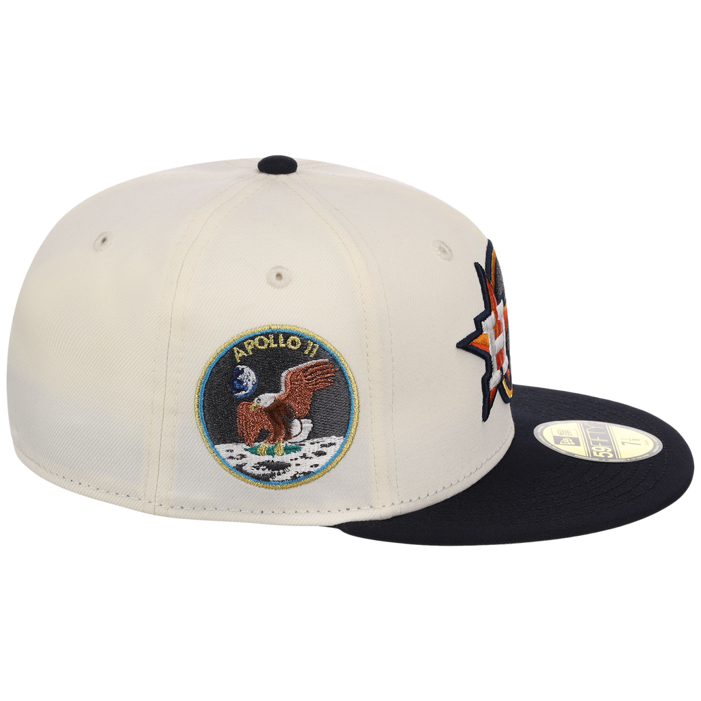 Houston Astros Houston Crown the City 'Space Shuttle' New Era 59FIFTY (Chrome/Navy)