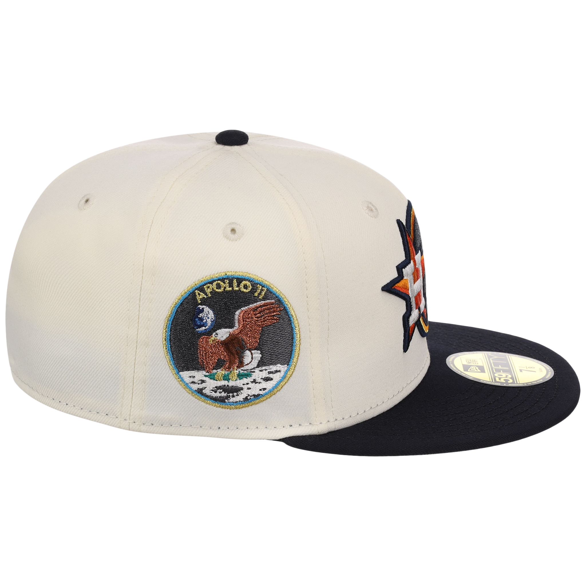 Houston Astros Houston Crown the City 'Space Shuttle' New Era 59FIFTY (Chrome/Navy)