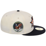 Houston Astros Houston Crown the City 'Space Shuttle' New Era 59FIFTY (Chrome/Navy)
