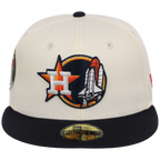 Houston Astros Houston Crown the City 'Space Shuttle' New Era 59FIFTY (Chrome/Navy)