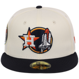 Houston Astros Houston Crown the City 'Space Shuttle' New Era 59FIFTY (Chrome/Navy)