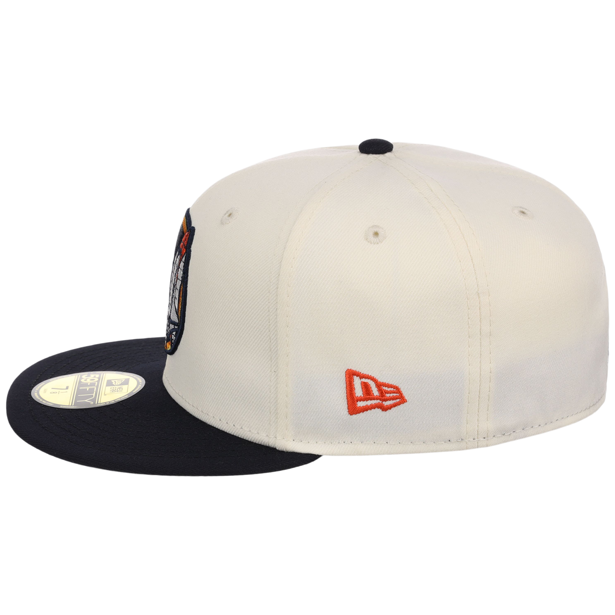Houston Astros Houston Crown the City 'Space Shuttle' New Era 59FIFTY (Chrome/Navy)