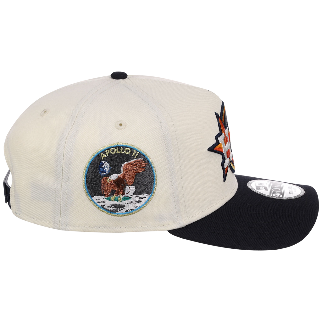 Houston Astros Houston Crown the City 'Space Shuttle' New Era 9FORTY (Chrome/Navy)