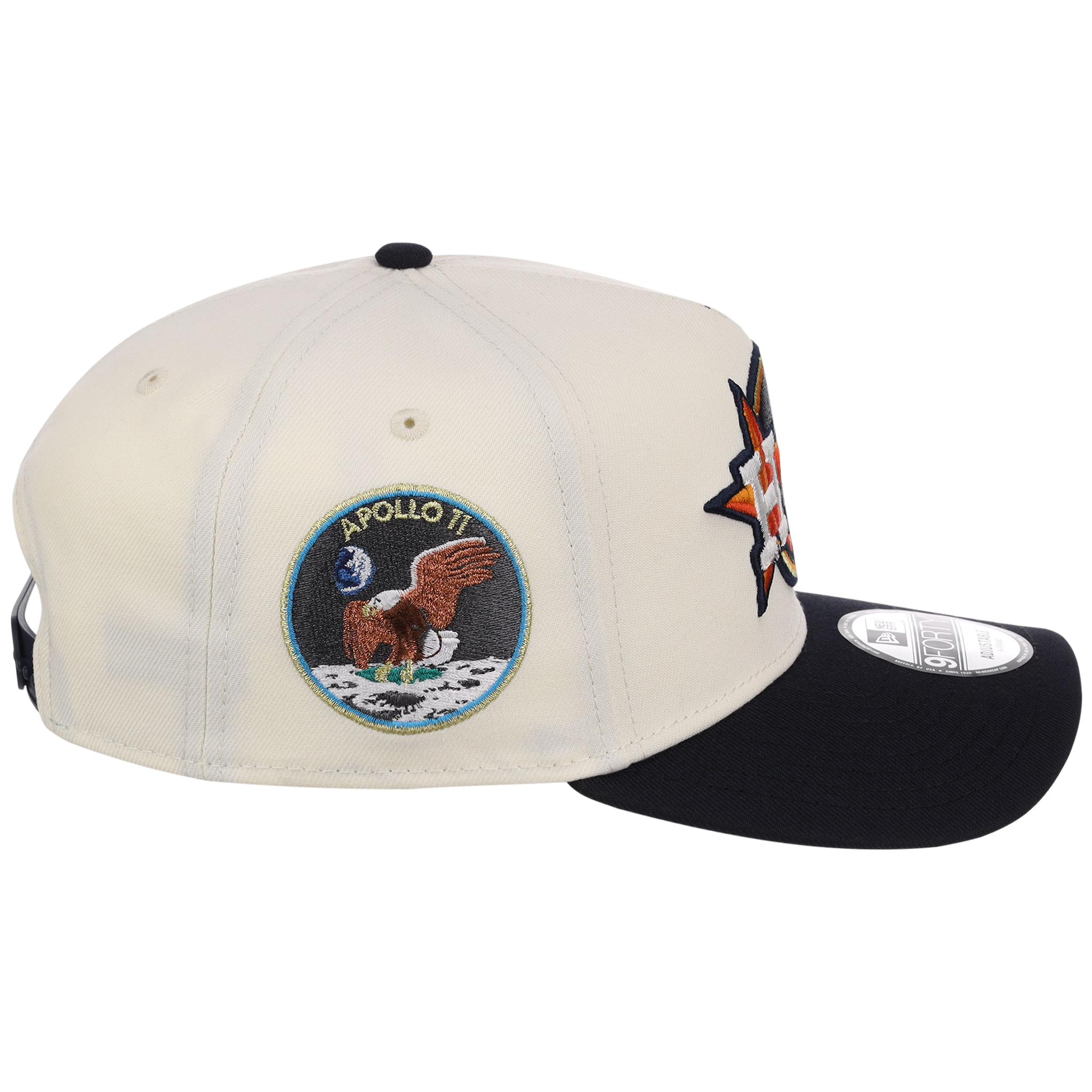Houston Astros Houston Crown the City 'Space Shuttle' New Era 9FORTY (Chrome/Navy)