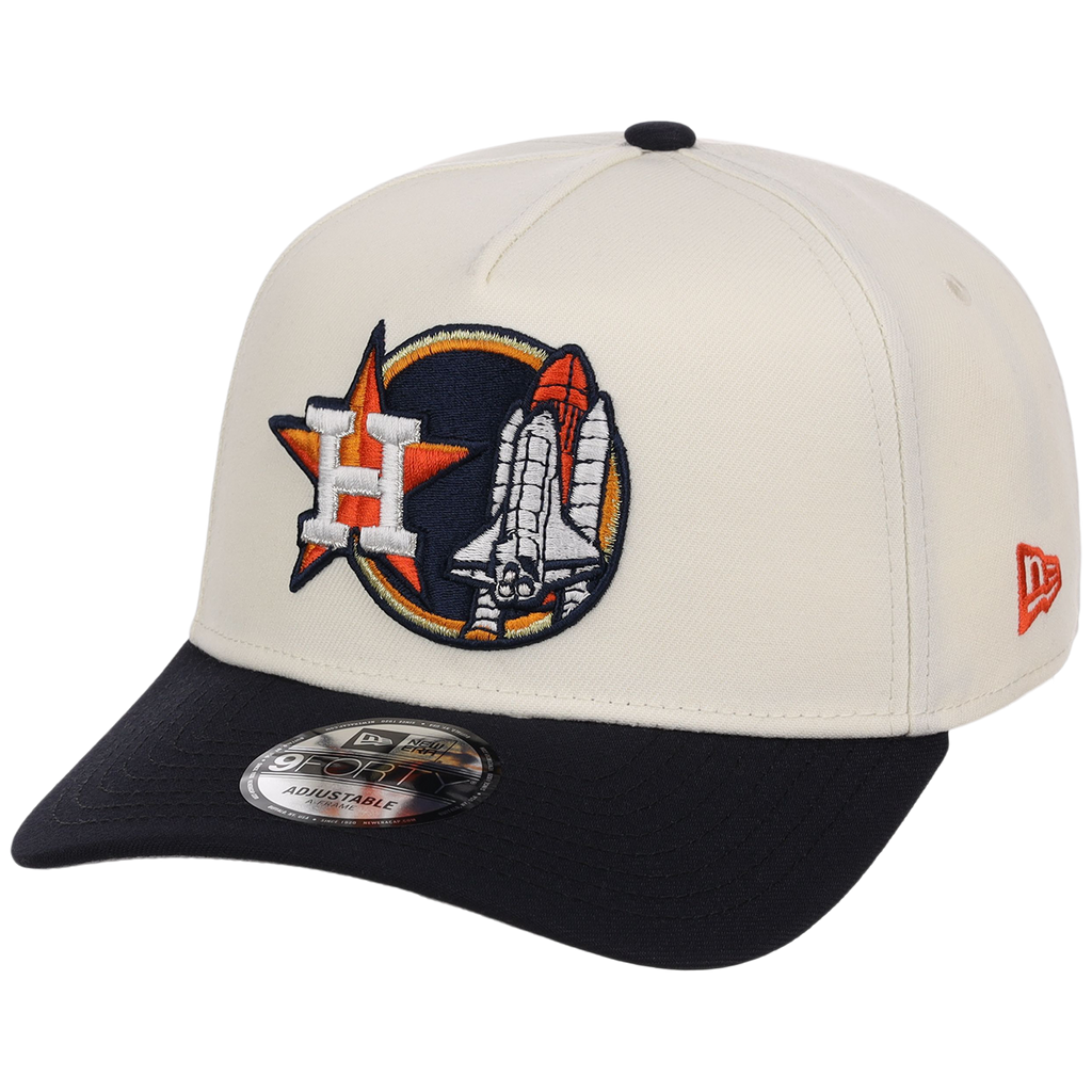Houston Astros Houston Crown the City 'Space Shuttle' New Era 9FORTY (Chrome/Navy)