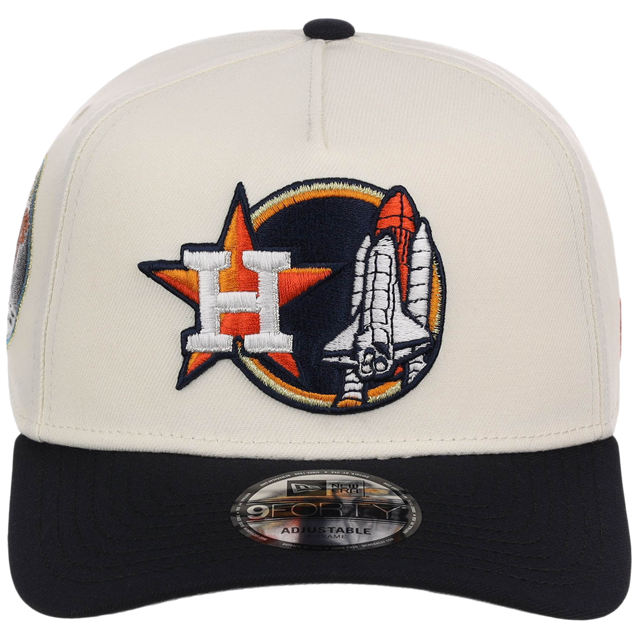 Houston Astros Houston Crown the City 'Space Shuttle' New Era 9FORTY (Chrome/Navy)