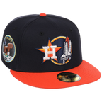 Houston Astros Houston Crown the City 'Space Shuttle' New Era 59FIFTY (Navy/Orange)