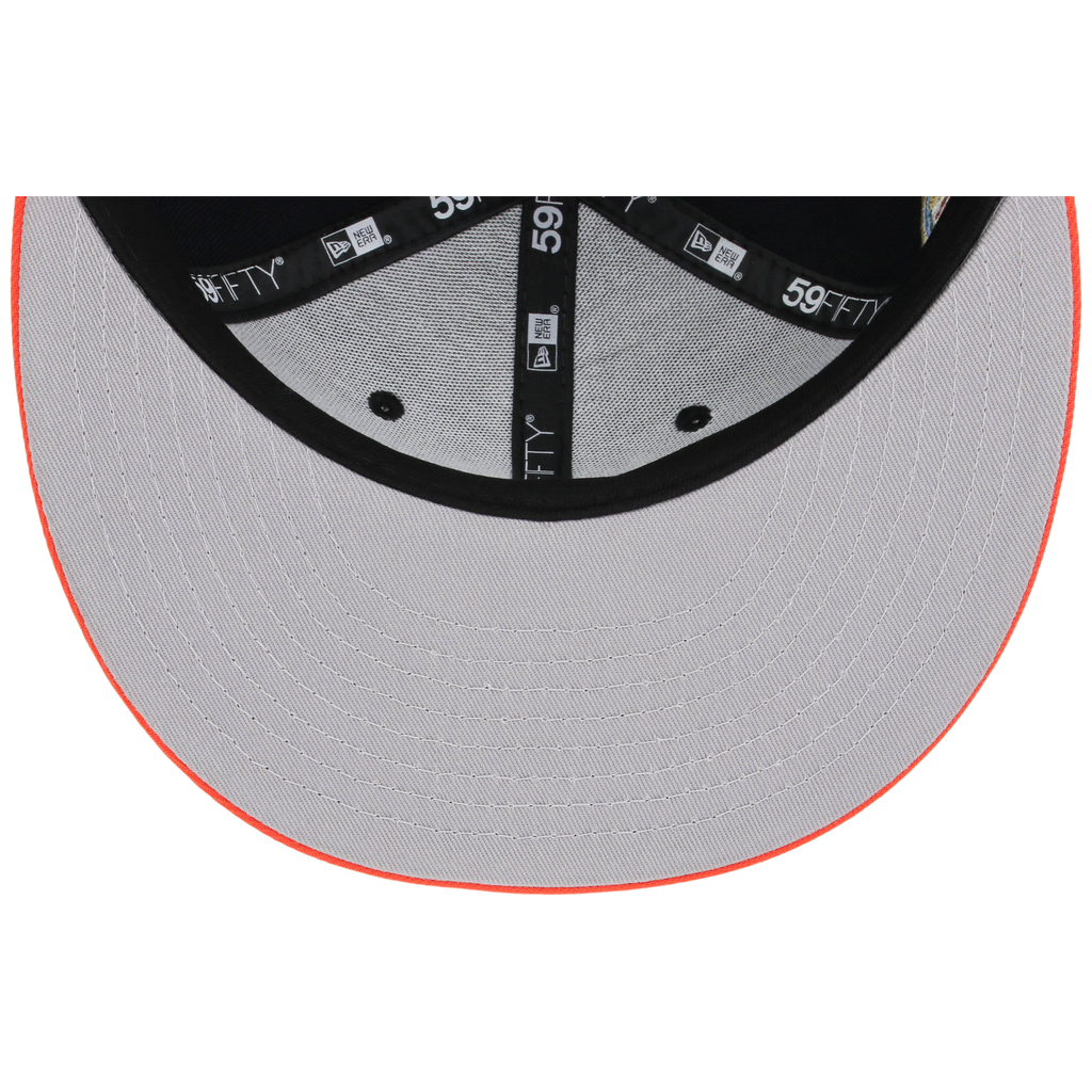 Houston Astros Houston Crown the City 'Space Shuttle' New Era 59FIFTY (Navy/Orange)