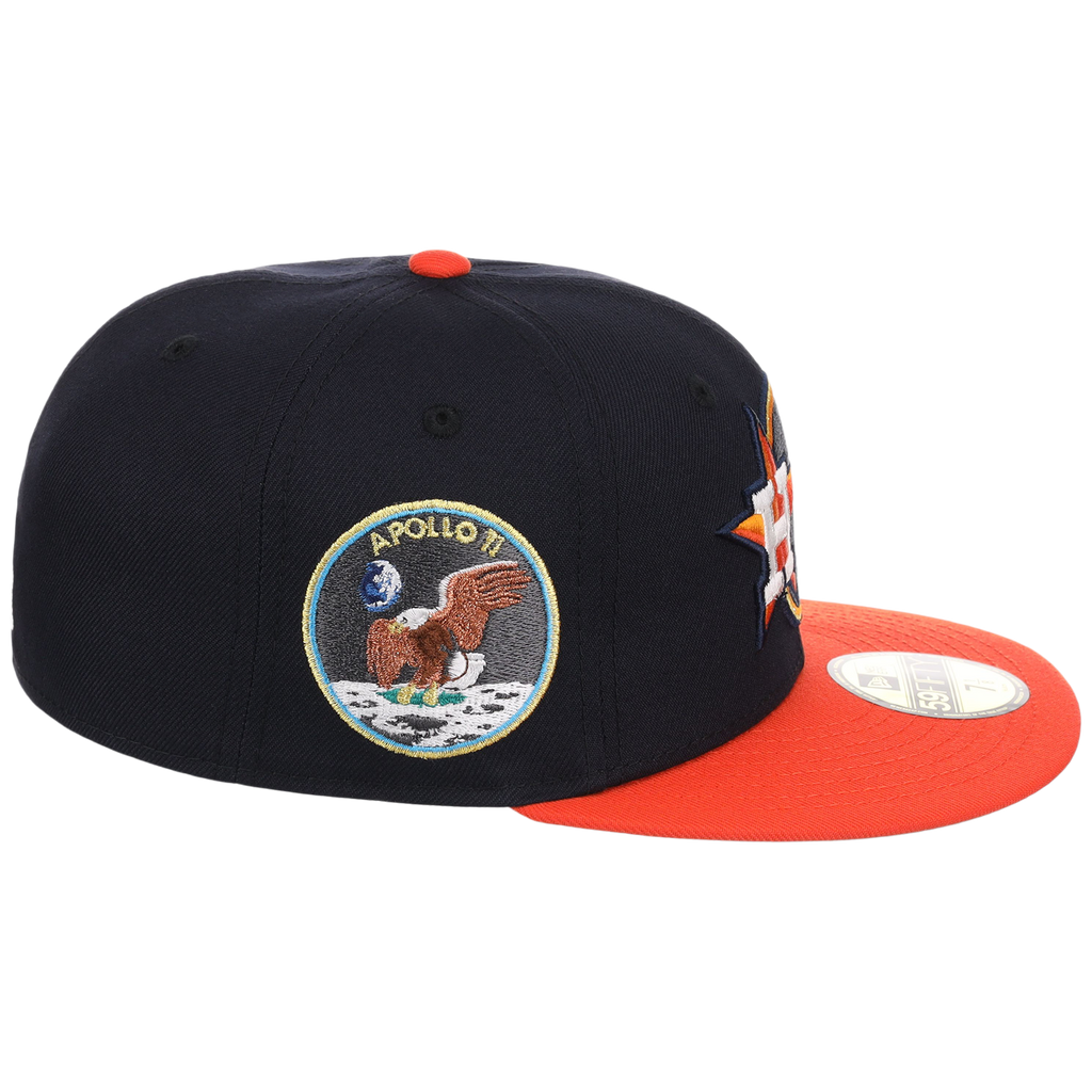 Houston Astros Houston Crown the City 'Space Shuttle' New Era 59FIFTY (Navy/Orange)