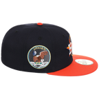 Houston Astros Houston Crown the City 'Space Shuttle' New Era 59FIFTY (Navy/Orange)