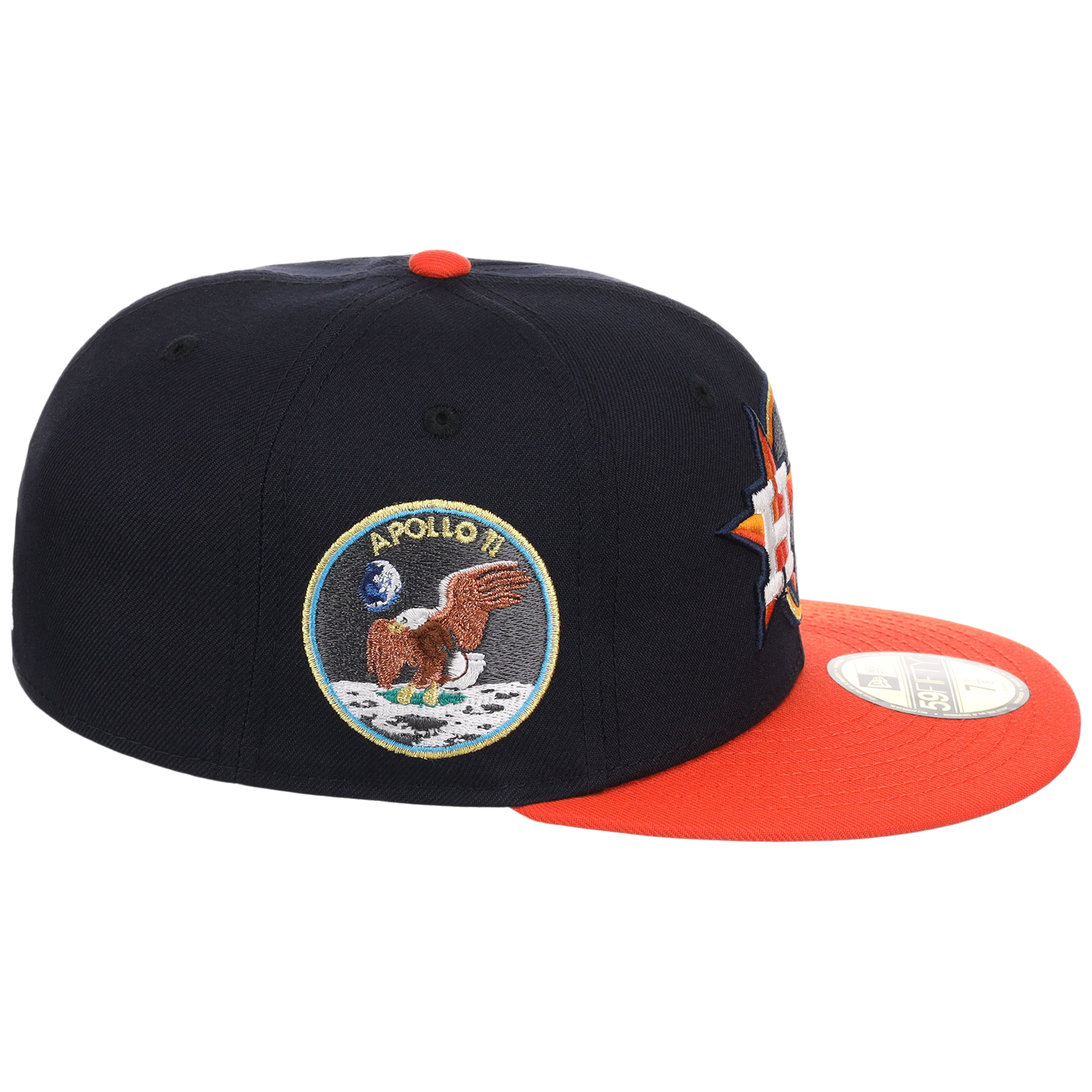 Houston Astros Houston Crown the City 'Space Shuttle' New Era 59FIFTY (Navy/Orange)